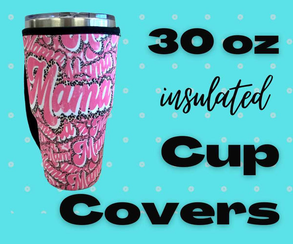 30 OZ FAITH Boho Insulated Cup Cover Sleeve