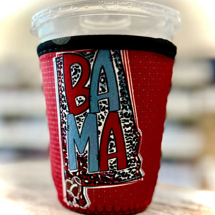 16 OZ ALABAMA Insulated Cup Cover Sleeve *LIMITED Kim's Korner Wholesale