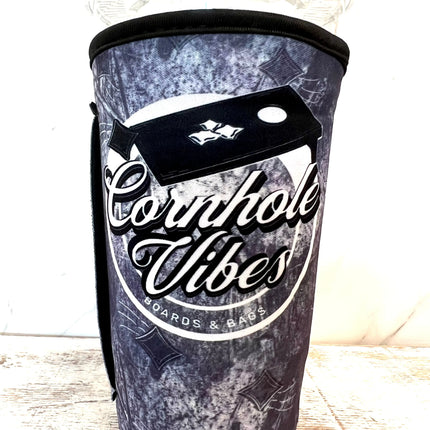 20 OZ Cornhole Vibes Insulated Cup Cover Sleeve - Kim's Korner Wholesale