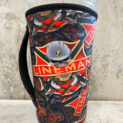 20 OZ LINEMAN Insulated Cup Cover - Kim's Korner Wholesale