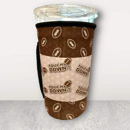 20 OZ TouchDown Football Insulated Cup Cover Sleeve Kim's Korner Wholesale