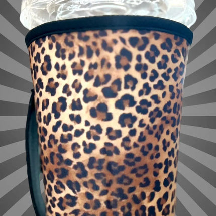 30 OZ OHHH Leopard  Insulated Cup Cover Sleeve Kim's Korner Wholesale