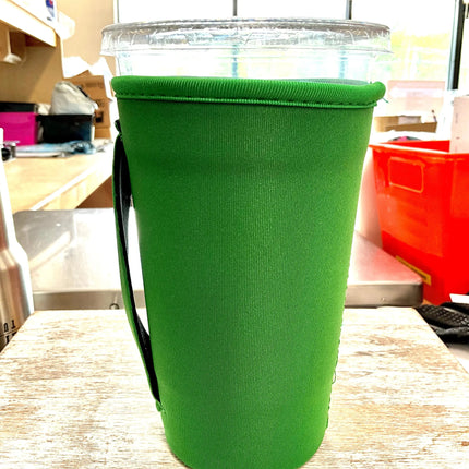 20 OZ SOLID Green Insulated Cup Cover - Kim's Korner Wholesale