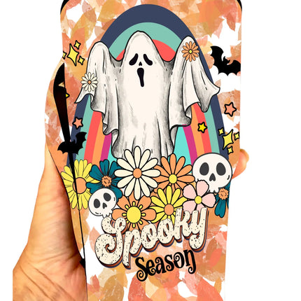 30 OZ Spooky Season Ghost Cup Cover Sleeve Kim's Korner Wholesale