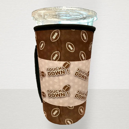30 OZ TouchDown Football Insulated Cup Cover Sleeve Kim's Korner Wholesale