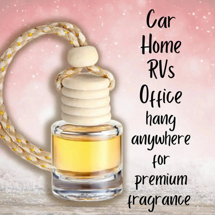 Vanilla Bean Car Home Fragrance Diffuser All Natural Coconut Oil Freshener Air Home