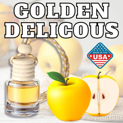 Golden Delicious Apple Car Home Fragrance Diffuser Air Freshener Kim's Korner Wholesale