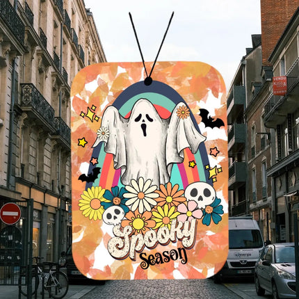 Groovy Spooky Season ~ Car Air Freshener Freshie Kim's Korner Wholesale