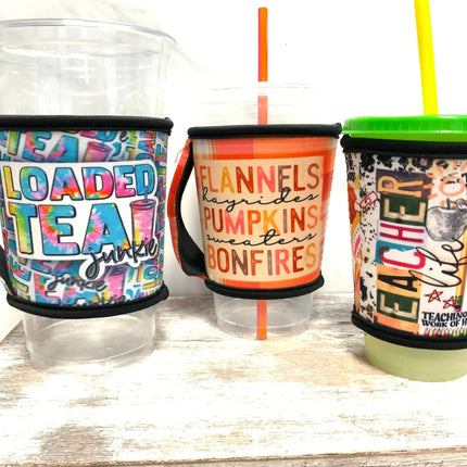 Handled Cup Sleeves Insulated & Vibrant Kim's Korner Wholesale