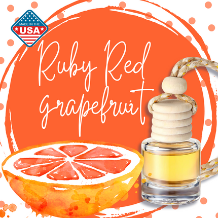 *new* Ruby Red Grapefruit Car Home Fragrance Diffuser Air Freshener