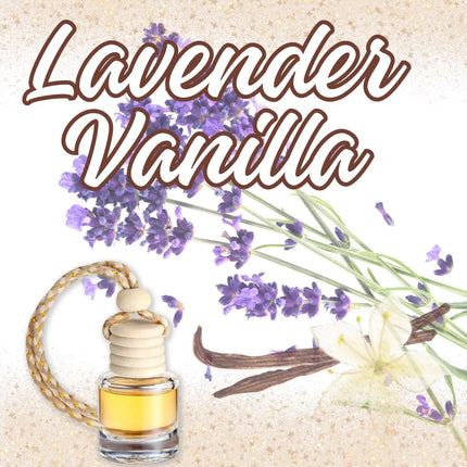 Lavender & Vanilla Car Home Fragrance Diffuser All Natural Coconut Oil Freshener Air Home Kim's Korner Wholesale