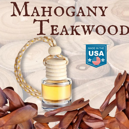 Mahogany Teakwood Car Home Fragrance Diffuser Air Freshener Kim's Korner Wholesale