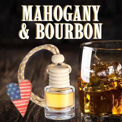 Mahogany & Bourbon Car Home Fragrance Diffuser Air Freshener Kim's Korner Wholesale
