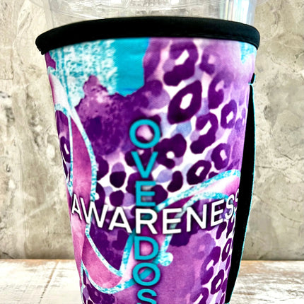 **NEW** 20 OZ Overdose Awareness Insulated Cup Cover - Kim's Korner Wholesale