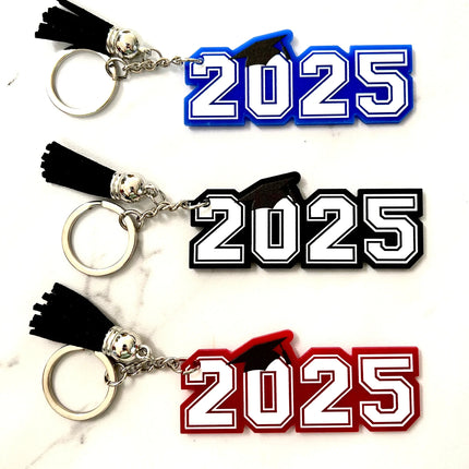 NEW Class of  2025 Senior Keychains Kim's Korner Wholesale