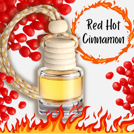 New **  Red Hot Cinnamon FIREBALL Fragrance Diffuser  Car Home RV