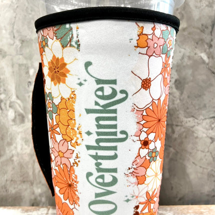 20 OZ Overthinker Insulated Cup Cover Sleeve - Kim's Korner Wholesale