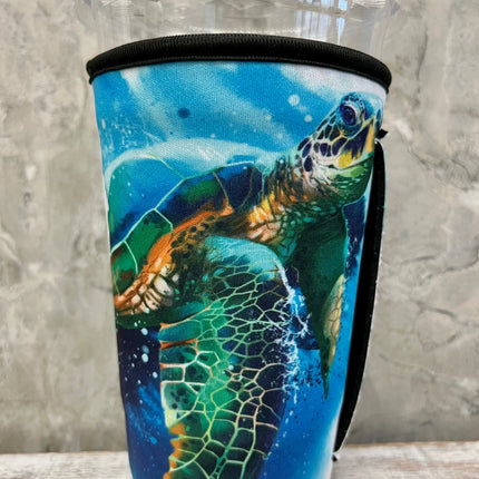 20 OZ Sea Turtle Insulated Cup Cover - Kim's Korner Wholesale