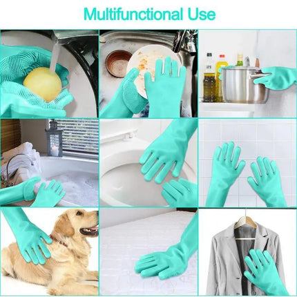 STEAL ***Silicone Magic Cleaning Gloves <3 Kim's Korner Wholesale